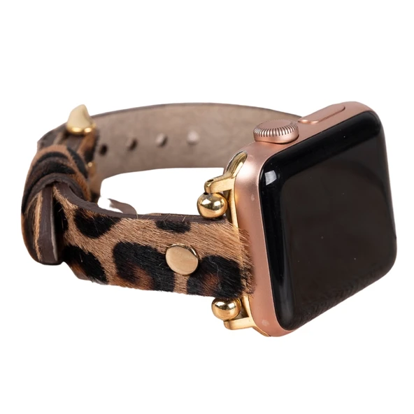 Apple Watch Uyumlu Deri Kordon 38-40-41mm GT LEO1N ürün görseli 1