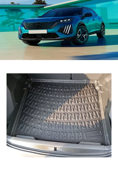 Rizline Peugeot 2008 1.2  Mild Hybrit 2025 ve Sonrası 3D Bagaj Havuzu Alt ürün görseli 1