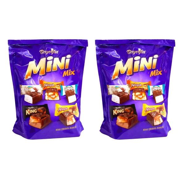 Beyoğlu Mini Mix 500 gr Karışık Bar Çikolata x 2 Adet ürün görseli 1