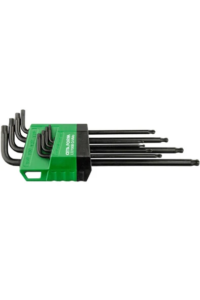 8 Parça Topbaşlı Torx L Anahtar Takımı(UZUN) - Lt/700b ürün görseli 1