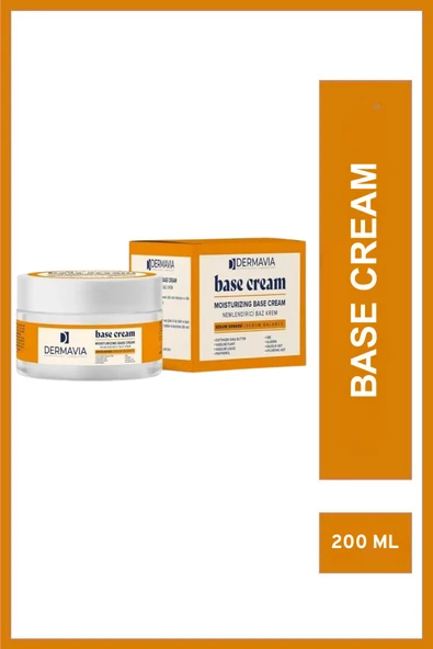 Dermavia Nemlendirici Baz Krem 100 ml - Shea Yağı, Gliserin ve Sebum Dengeleyici ürün görseli 1