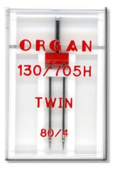 ORGAN Çift iğne Nervür yapma (Organ 80/4mm) ürün görseli 1