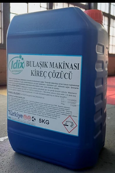 Bulaşık Makinesi Kireç Sökücü 5 kg ürün görseli 1