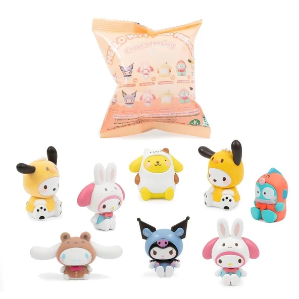 HKT46000 Hello Kitty Kıyafet Değiştirme Partisi - 1  Adet Fiyatıdır ürün görseli 1