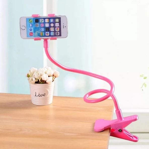 Pembe Renk Akrobat Telefon Tutucu Oynar Başlıklı ürün görseli 1