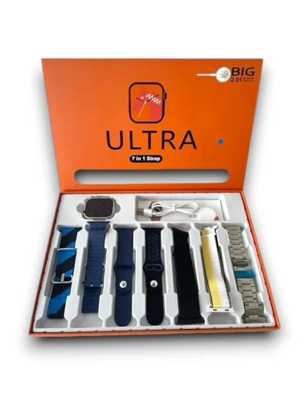 Watch 8 Ultra 7 Kordonlu Akıllı Saat - Resim 2