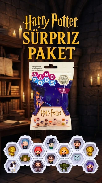 Harry Potter Sürpriz Figür Seti Çocuklar ve Koleksiyonerler İçin 2 Adet ürün görseli 1