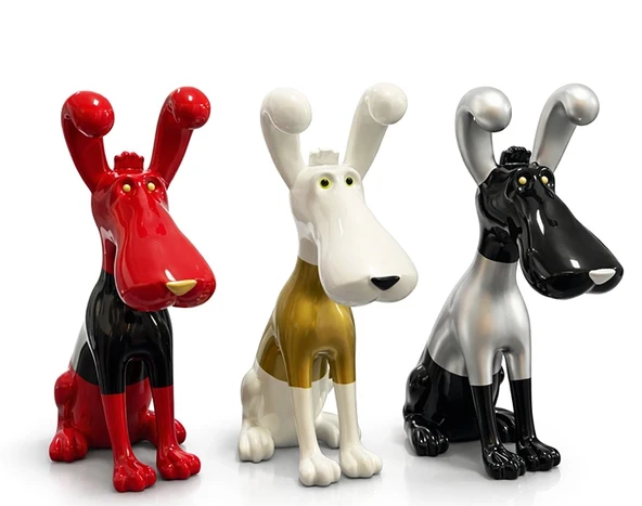Polyester Sevimli Köpek Figürü ürün görseli 1