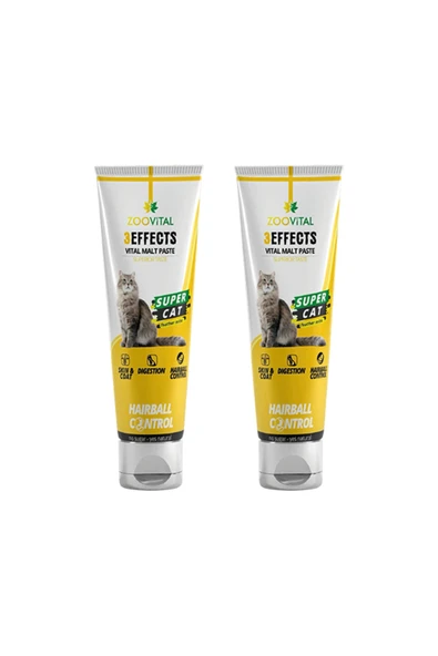 ZOOVİTAL Malt Paste 3 Etkili Kedi Macun 100 Gr 2 Adet ürün görseli 1