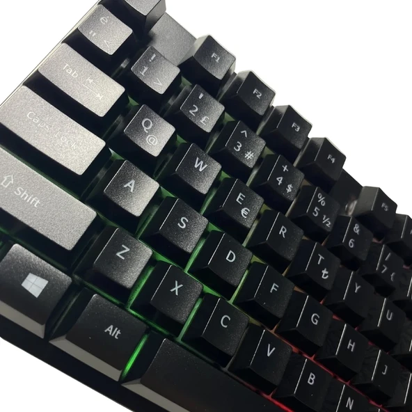 Hyper Rocket HRM500 RGB Oyuncu Klavyesi - Resim 5