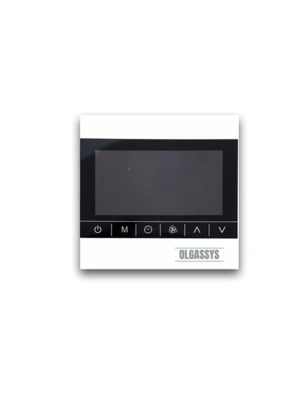 OLGASSYS T8200 LCD Ekranlı Fan Coil Termostatı 230 V ( 2-4 borulu ) ürün görseli 1