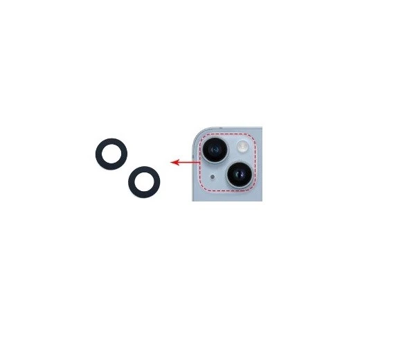 İphone 14 Kamera Camı 2 Li Set Lens ürün görseli 1