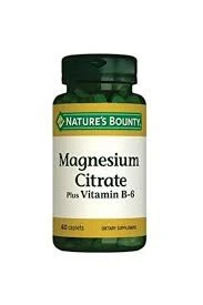Nature's Bounty Magnesium Citrate Plus Vitamin B-6 60 Kaplet ürün görseli 1