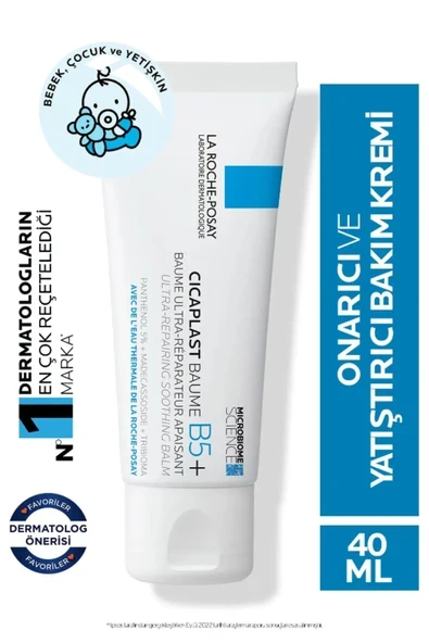 LA ROCHE POSAY LA ROCHE POSAY Cicaplast Baume B5 - Onarıcı Bakım Kremi 40ml ürün görseli 1