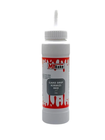 MYBake Cake Drip Kırmızı 250 GR ürün görseli 1