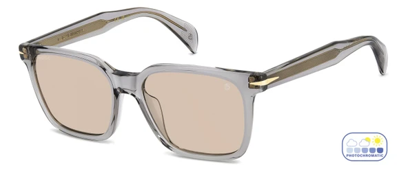 Unisex Kemik Güneş Gözlüğü Db 1199/g/s Gri çerçeve Pembe Uv 400 Cam ürün görseli 1