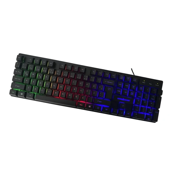 Hyper Rocket HRM500 RGB Oyuncu Klavyesi - Resim 2