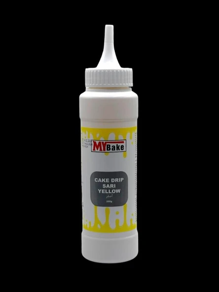 MYBake Cake Drip Sarı 250 GR ürün görseli 1