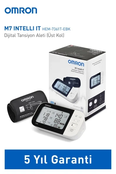 OMRON OMRON M7 Intelli 2 Kullanıcılı Akıllı Telefonlar Ile Uyumlu Akıllı Üst Koldan Ölçer Dijital Tansiyon Aleti ürün görseli 1