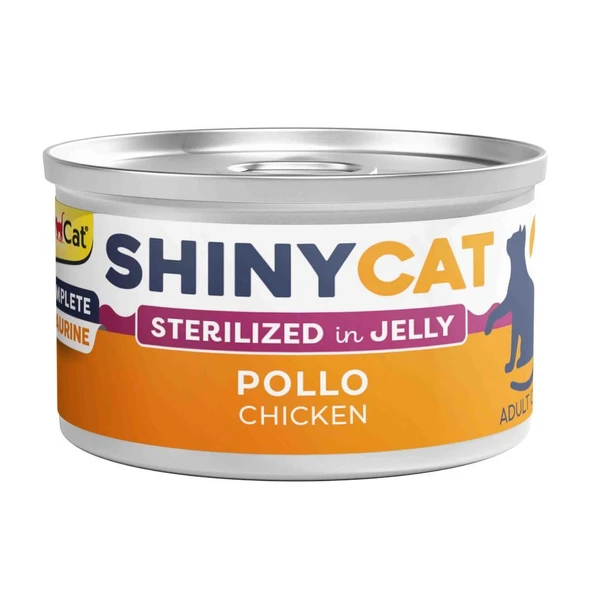 Gimcat Shinycat Jelly Tavuklu Kısır Kedi Konservesi 70 gr ürün görseli 1
