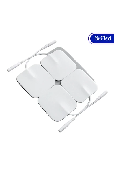 Kablolu Ems Tens Cihazı Elektrotu Pedi 5x5 cm 4lü ürün görseli 1