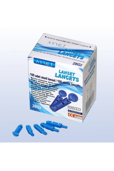 30g Lanset (parmak Delme Iğnesi) Lancet 100 Adet ürün görseli 1