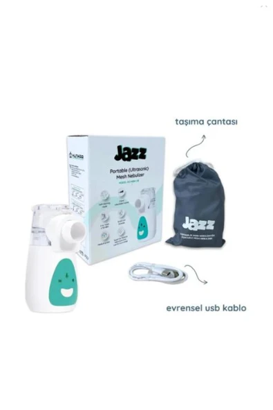 Nimo Taşınabilir Nebulizatör Mesh ( Ultrasonik) ( Bataryalı ) ( Nbm-5b ) ürün görseli 1