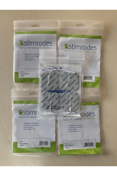 Tens Pedi Stimrodes Kablolu Tens Pedi Tens Elektrodu 5*5 - 5 Adet ürün görseli 1