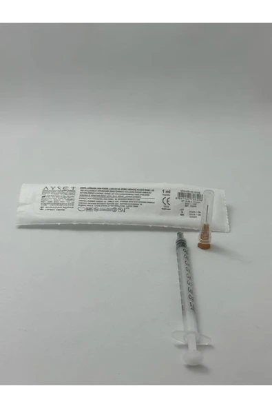 1ML İNSÜLİN ENJEKTÖRÜ 26G KAHVERENGİ (50'Lİ AVANTAJ PAKET) ürün görseli 1