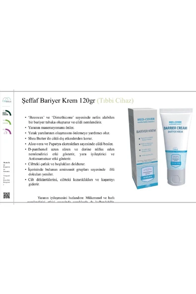 Şeffaf Bariyer Krem 120gr X 8 Adet - Resim 4