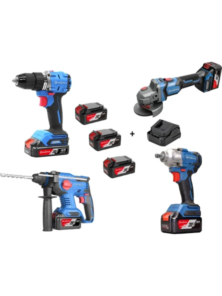 Dongcheng DCKIT35EM Profesyonel Set (4’lü) ürün görseli 1