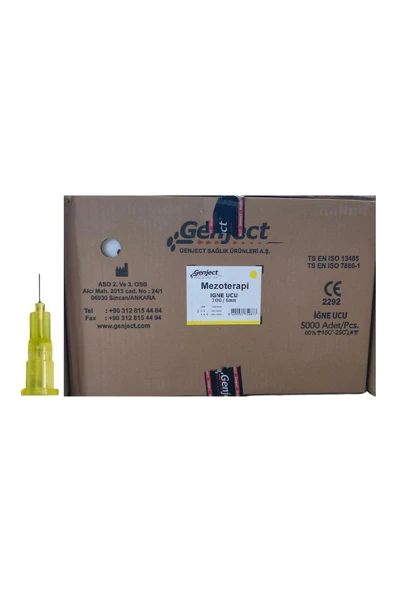 - MEZOTERAPİ 30G 6MM İĞN UCU - 5000 ADET ürün görseli 1