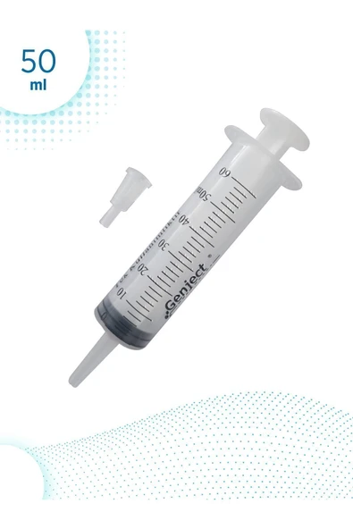Beslenme Katater Enjektörü & Çam Uçlu Şırınga 50 mL ( 60'lı) ürün görseli 1