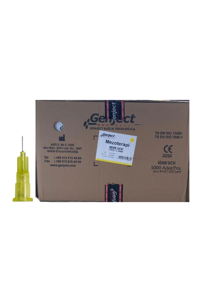 - MEZOTERAPİ 30G 13MM İNE UCU - 5000 ADET ürün görseli 1