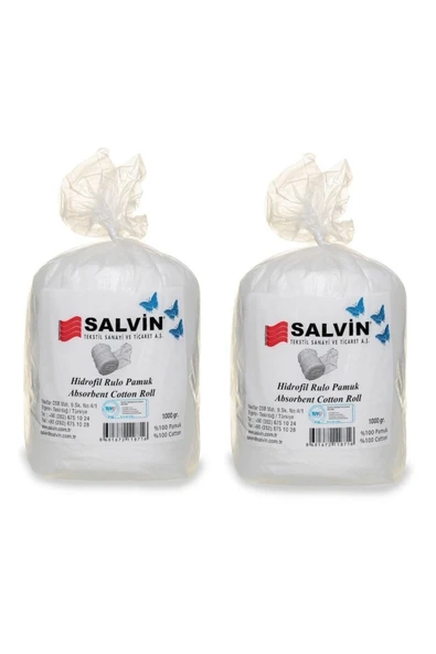 Hidrofil Rulo Pamuk 1 Kg 1000 Gr 2 Adet ürün görseli 1