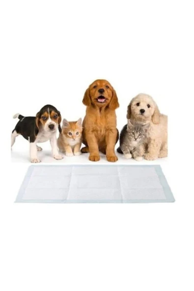 Kedi Köpek Çiş Pedi 60x90 Cm 30' Lu Paket Yatak Koruyucu Serme 1 Adet ürün görseli 1
