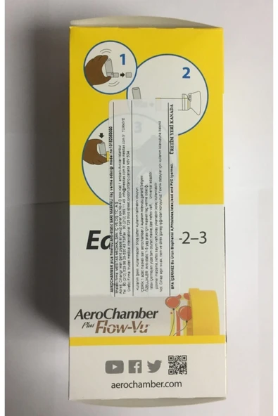 Plus Flow - Vu Adult Medium Mask Sarı - Resim 4