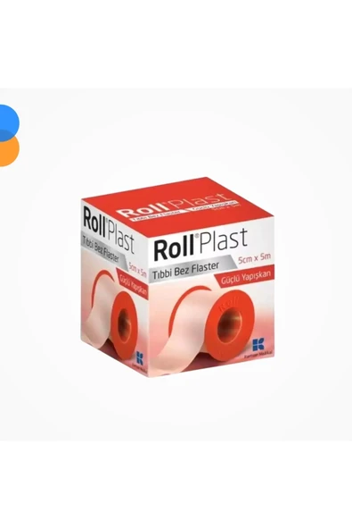 Plast Tıbbi Bez Flaster 5cm x 5m ürün görseli 1