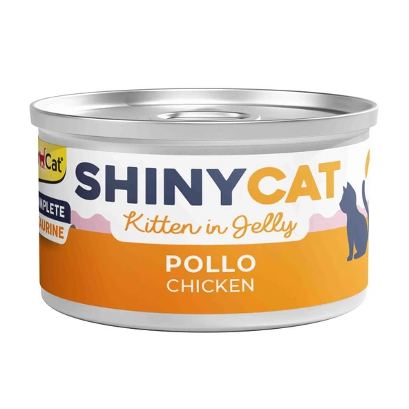 Gimcat Shinycat Jelly Tavuklu Yavru  Kedi Konservesi 70 Gr ürün görseli 1