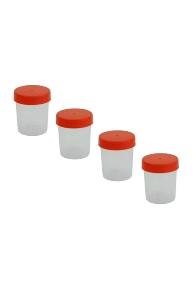Idrar Bardağı (numune Kabı) Steril 100 Ml 4 Adet ürün görseli 1