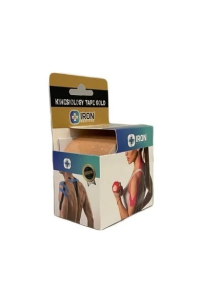 - KİNESİO TAPE GOLD AĞRI BANDI 5CM X 5MT - TEN RENGİ ürün görseli 1