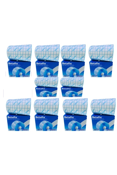 Fix Flaster Esnek Sabitleme Bandı 10 M x 10 CM (10 kutu) ürün görseli 1