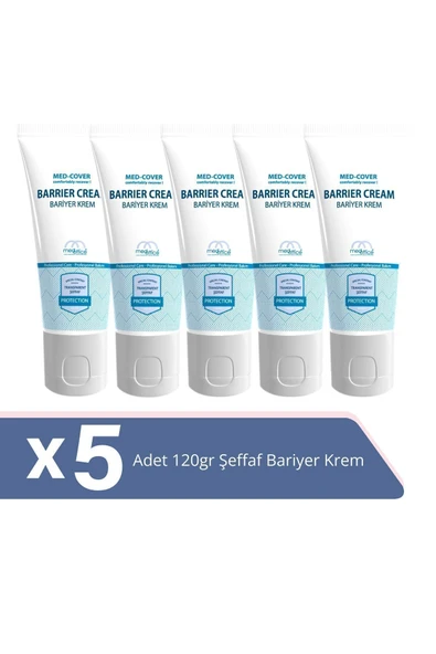Med-cover Şeffaf Bariyer Krem 120gr X 5 Adet ürün görseli 1