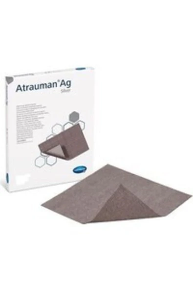 Atrauman Ag 10x10 Cm - Gümüşlü Tül Yara Örtüsü - 10 Adet - 1 Kutu ürün görseli 1