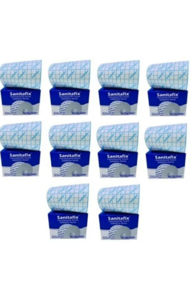 Sanitafix Esnek Sabitleme Bandı Fix Flaster 10 m x 10 cm 60 Adet ürün görseli 1