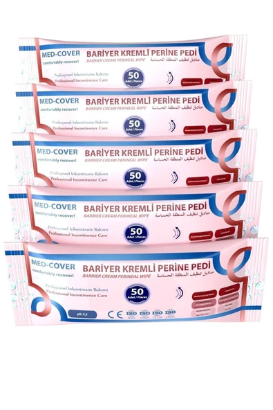 Bariyer Kremli Perine Mendili 1 Paket 50'li ürün görseli 1