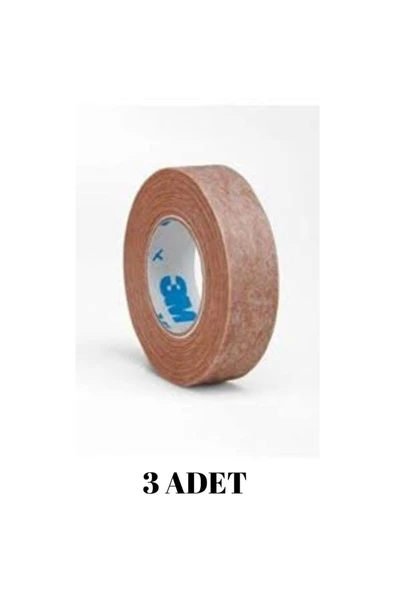 MİCROPORE FLASTER KAHVERENGİ 1.25CMX9.1MT REF: 1533-0 - 3 ADET ürün görseli 1