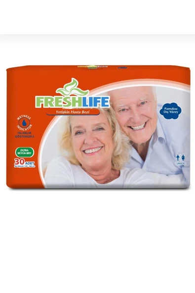 FRESHLİFE BEL BANTLI HASTA BEZİ EKSTRA BÜYÜK BOY XLARGE ürün görseli 1
