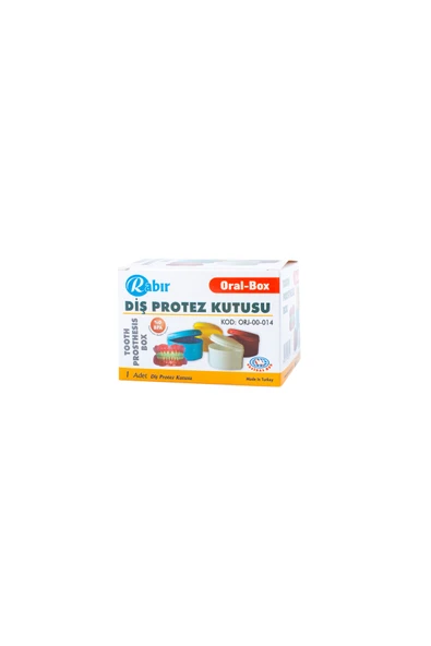 DİŞ PROTEZ KUTUSU X 4 ADET - Resim 2