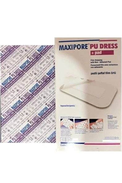 Maxipore Pu Şeffaf Su Geçirmez Yara Pedi 9 X 15 ürün görseli 1